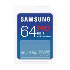 Thẻ nhớ SDXC Samsung Pro Plus U3 64GB 180MB/s MB-SD64S/EU