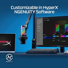 Thiết bị Stream Microphone HyperX QuadCast 2 S RGB 9A273AA