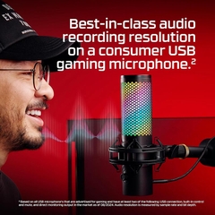 Thiết bị Stream Microphone HyperX QuadCast 2 S RGB 9A273AA
