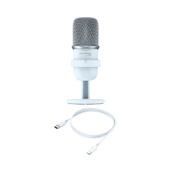 Thiết bị Stream Microphone HyperX SoloCast White 519T2AA