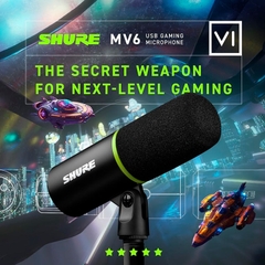Thiết bị Stream Microphone Shure MV6 USB