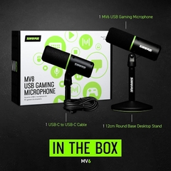 Thiết bị Stream Microphone Shure MV6 USB