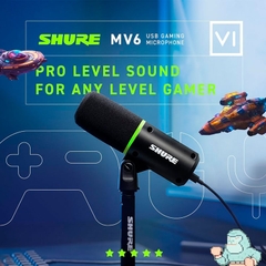 Thiết bị Stream Microphone Shure MV6 USB