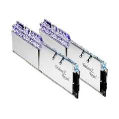 Ram PC G.SKILL Trident Z Royal Silver RGB 32GB 3000MHz DDR4 (16GBx2) F4-3000C16D-32GTRS