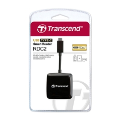 Đầu đọc thẻ nhớ Transcend USB Type-C OTG TS-RDC2K