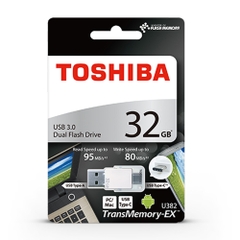 USB OTG 3.0 32GB Toshiba TransMemory-EX U382 Type-C THN-U382W0320E4