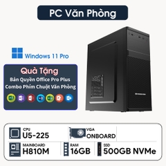 PC ST Văn Phòng U5-225 Lite (Ultra 5 225, Intel Graphics, Ram 16GB DDR5, SSD 500GB, 500W)