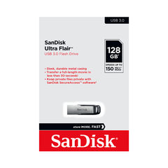 USB 3.0 SanDisk Ultra Flair CZ73 128GB 150MB/s SDCZ73-128G-G46