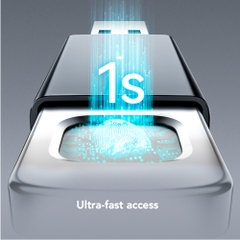 USB 3.2 Lexar JumpDrive Fingerprint F35 Pro 256GB 400MB/s LJDF35P256G-RNBNG