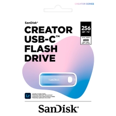 USB 3.2 Sandisk Creator 256GB 400MB/s Type-C SDCZ75C-256G-G46