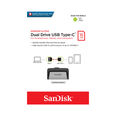 USB Sandisk Ultra Dual OTG Type-C USB 3.1 DDC2 16GB SDDDC2-016G-G46