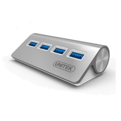 Bộ chia USB 4 cổng USB 3.0 Aluminium Unitek Y-3186