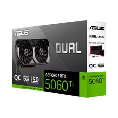 VGA ASUS Dual GeForce RTX 5060 Ti OC Edition 16GB GDDR7