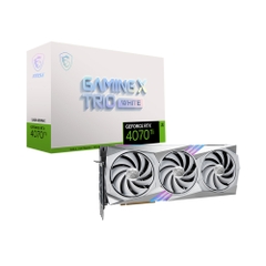 VGA MSI GeForce RTX 4070 Ti GAMING X TRIO WHITE 12G GDDR6X RTX-4070-Ti-GAMING-X-TRIO-WHITE-12G