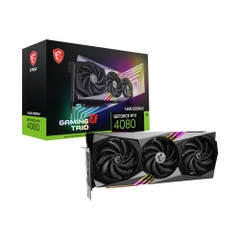 VGA MSI GeForce RTX 4080 16GB GAMING X TRIO GDDR6X RTX-4080-16GB-GAMING-X-TRIO