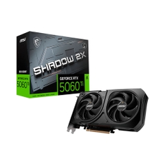 VGA MSI GeForce RTX 5060 Ti SHADOW 2X Plus 8GB GDDR7