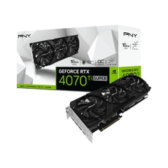 VGA PNY GeForce RTX 4070 Ti SUPER 16GB VERTO Overclocked Triple Fan DLSS 3 VCG4070TS16TFXPB1-O