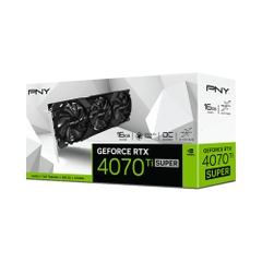 VGA PNY GeForce RTX 4070 Ti SUPER 16GB VERTO Overclocked Triple Fan DLSS 3 VCG4070TS16TFXPB1-O