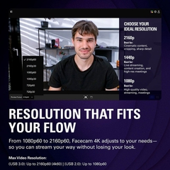 Webcam máy tính Elgato Facecam 4K 10WAF9901