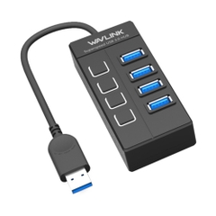 Bộ chia 4 cổng USB 3.0 WavLink WL-UH30414-A