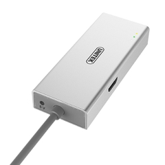 Bộ chia USB Type-C ra HDMI - USB 3.0 - USB Type-C - Lan Gigabit Unitek Y-9117