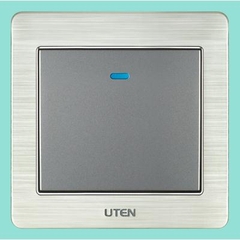 Công tắc LED đơn 1 chiều utenV6.0