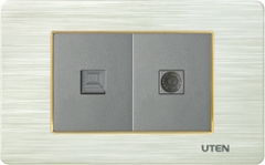Ổ cắm điện thoại + mạng uten V7.0
