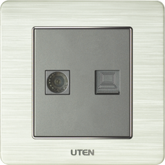 Ổ cắm điện thoại +mạng uten V6.0