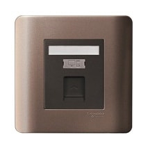 Ổ mạng cat5e đơn + chốt