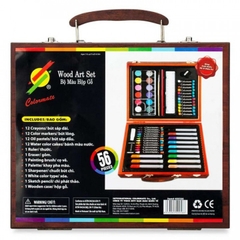 Bộ bút màu hộp gỗ Colormate M56