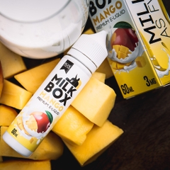 Tinh Dầu Vape BLVK MILK-Box (3MG/60ML) - (MILK-Mango - Sữa, Táo & Xoài)