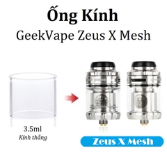 Ống Kính Thủy Tinh Cho Buồng Đốt Geekvape Zeus X Mesh