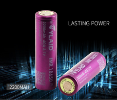 Pin 18650 CYLAID IMR 3.7v 2200mAh 40A (Hàng Authentic)