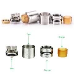 Đầu Đốt Wotofo THE VAPOROUS RDA Tank 510 (Size 24mm) - Hàng Authentic