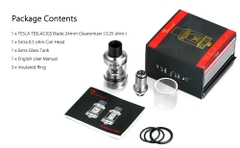 Đầu Đốt Teslacigs BLADE 24 RTA Tank 510 (Size 24mm) - Hàng Authentic