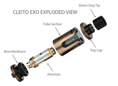 Đầu Đốt ASPIRE Cleito EXO Sub-Ohm Tank 510 (Size 23.5mm) - Hàng Authentic