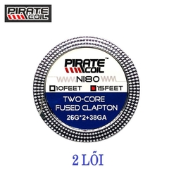 ⚡️Cuộn 15feet/ 1 Mét⚡️ Dây Quấn Coil PIRATE-COIL NI80 Fused Clapton - Đa Lõi - Dây dẫn nhiệt DIY, build coil, trở