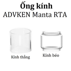 Ống Kính Thủy Tinh Cho Buồng Đốt ADVKEN Manta RTA