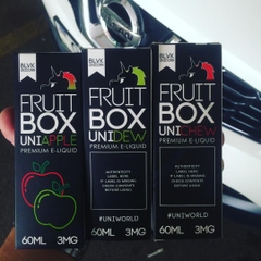 Tinh Dầu Vape BLVK FRUIT-Box (3MG/60ML) - (Uni-Chew - Trái Dâu)