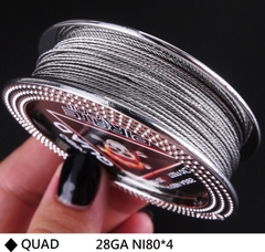 ⚡️ Quad ⚡️ Dây Quấn Coil PIRATE-COIL NI80 (15 feet) - Hộp Thiếc - Dây dẫn nhiệt DIY, build coil, trở