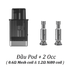 Đầu POD CARTRIDGE - thay thế cho BattleStar/ Charon Baby by Smoan {Hàng Authentic}