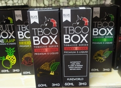 Tinh Dầu Vape BLVK TBCO-Box (3MG/60ML) - (TBCO-Cuban Cigar)