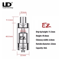 Đầu Đốt Youde UD EZ KangVape RTA Tank 510 (Size 22mm) - Hàng Authentic