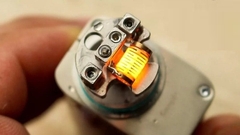 ⚡️SS316L⚡️ Notch Coil with cotton (0.23ohm) _ Dây dẫn nhiệt DIY, build coil, trở