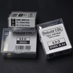 Bộ Rebuild Kit DORIC 20 0.9ohm/ XROS 0.8ohm -Rebuild occ cho Doric 20 & Caliburn A2 0.9Ω / XROS 0.8ohm - Hàng chính hãng (#RBGN07)