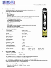 Keo bọt nở Selfoam 750ml (dùng súng bắn foam)