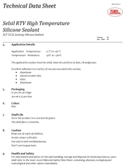 Keo silicone chịu nhiệt Selsil RTV 280ml