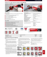 Keo chống cháy lan Hilti FS-One Max