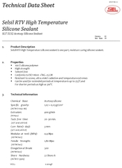 Keo silicone chịu nhiệt Selsil RTV 280ml