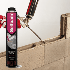 Keo Bọt Nở SELFOAM Dán Gạch Nhẹ Eps, Tấm Cách Nhiệt - Selfoam Pu Styro